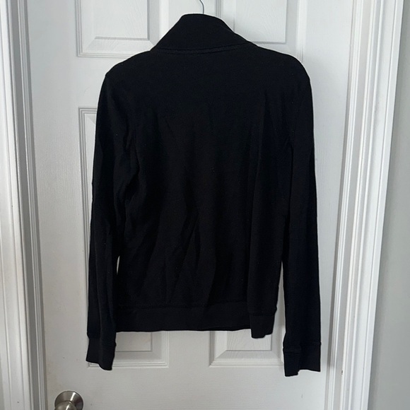 Victoria's Secret Black Sweatshirt with White Lettering - Picture 3 of 3